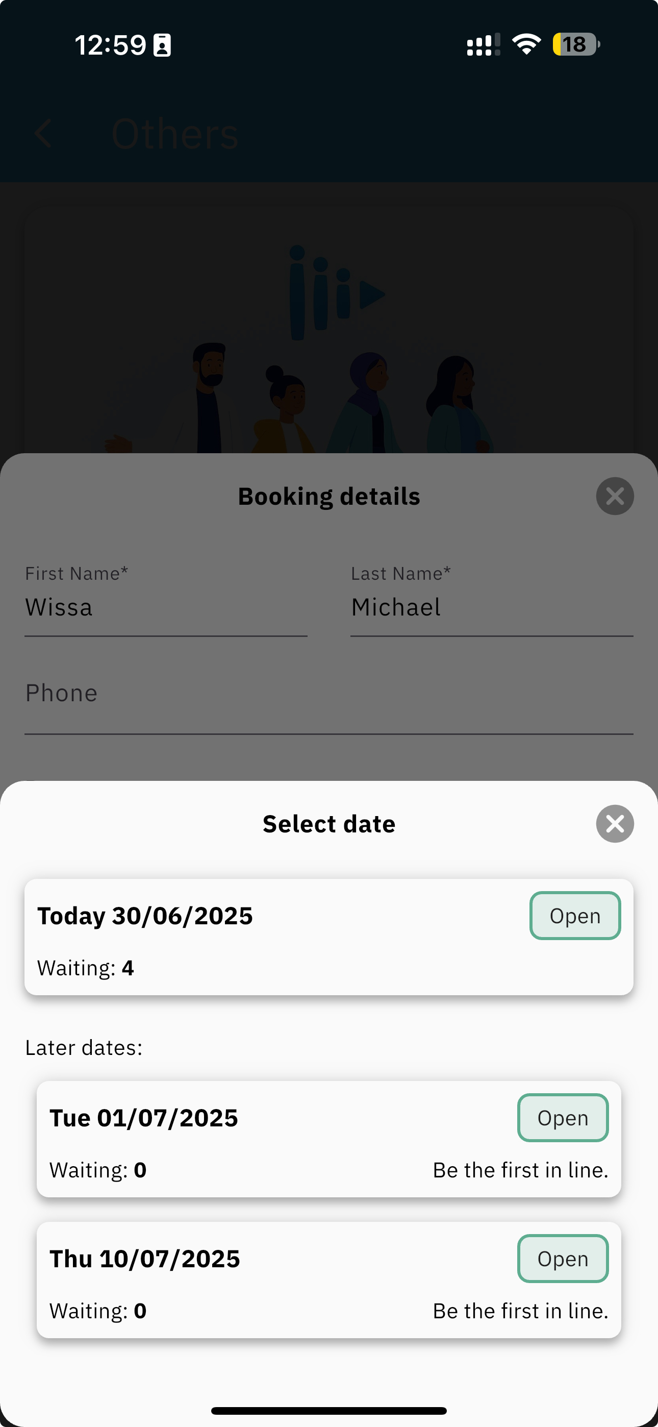 Smart Scheduling Screenshot