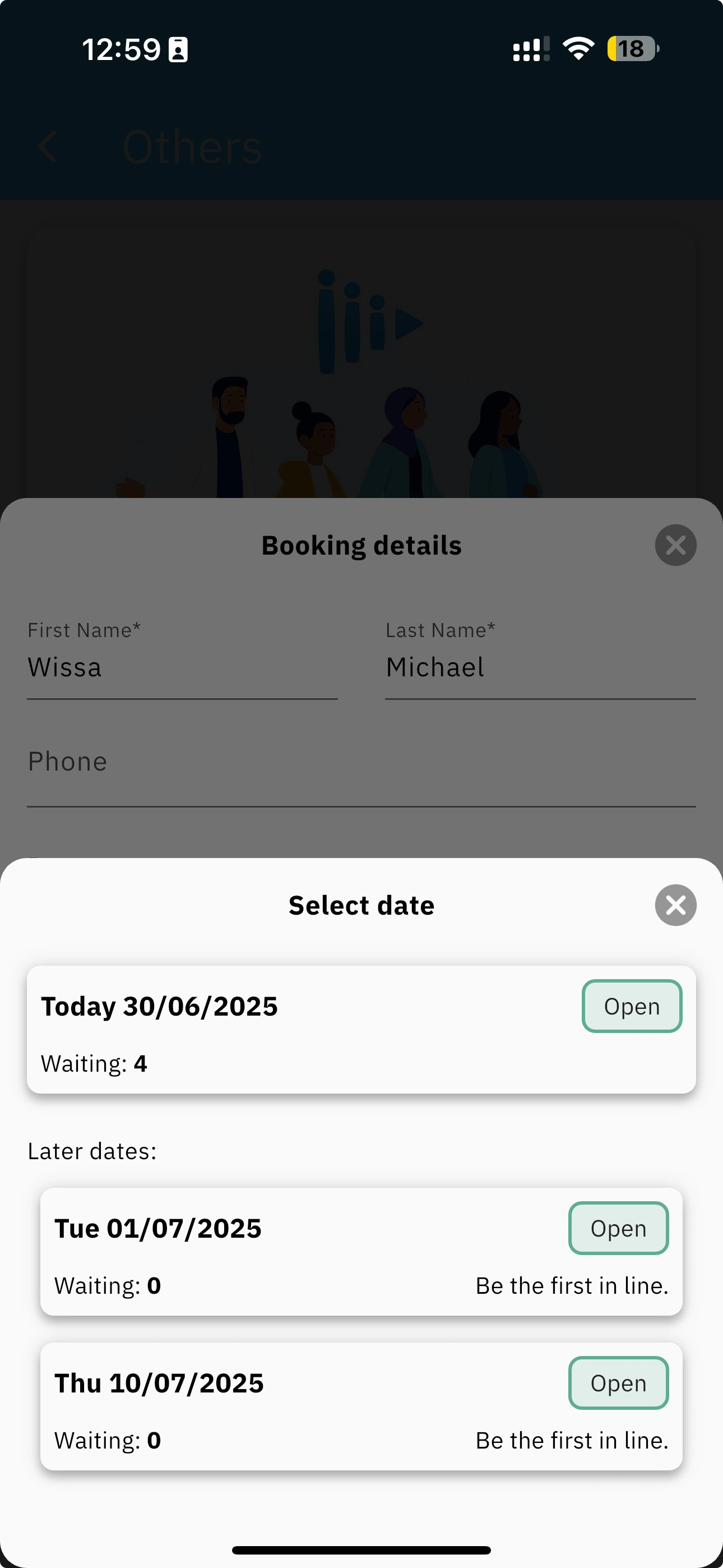 Smart Scheduling Screenshot